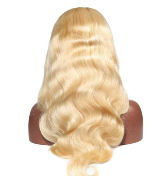 613 13x4 Transparent Lace Full Frontal Wig